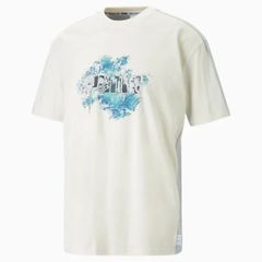 【PUMA X FINAL FANTASY XIV 新品】アイコン 半袖 Tシャツ ホワイト Lサイズ FF14 ファイナルファンタジー14【送料込み】