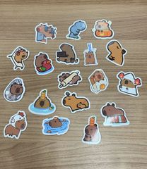 カピバラ スティッカー おしゃれ INS人気 シール グッズ ぬいぐるみ シール