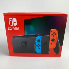 【中古美品】 Nintendo Switch Joy-Con(L) ネオンブルー (R) ネオンレッド 2022モデル 【034-250302-nm-11-kus】