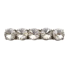 ミュウミュウ miumiu Crystal Embellished Hair Slide バレッタ ビジュー シルバー色 /YO21 ■OHのサムネイル