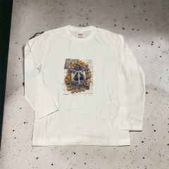 マズリとコガメプリント長袖Tシャツ　白M カメロンT