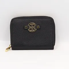 美品 トリーバーチ ブラック 折り財布 OGH 2000000