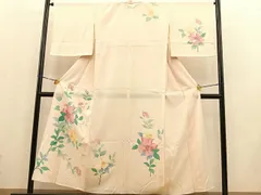 千鳥　付下げ　絽　正絹 正絹 付下げ・訪問着レンタル 150047 黒 桜 古典柄 小模様