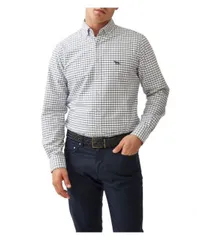 ロッドアンドグン メンズ シャツ トップス Gimmerburn Slim Fit Linen Shirt ロッドアンドグン メンズ シャツ トップス Men\u0027s Gimmerburn Sports