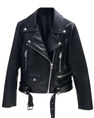 【特価商品】PU レザー レディース ジャケット バイクジャケット LIN] 革ジャン オートバイジャケット大尺 VAREY 長袖 スウィート [LY 防寒