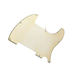 【YJB PARTS】 Esquire(60's-8穴型) エスクワイヤー用ピックガード レリックエイジドホワイト3P インチのサムネイル