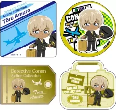 定価出品  特典 コナン エアライン 養生テープ トラベルステッカー 安室透 定価以下 アニメイトおまけ付き 特典 コナン エアライン 養生