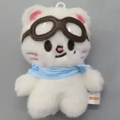 【中古】ぬいぐるみマスコット・ぬいぐるみバッジ ヒョンジン SKZOO 10CM PLUSH(ぬいぐるみ) Jiniret 「Stray Kids 3RD FANMEETING PILOT ： FOR」