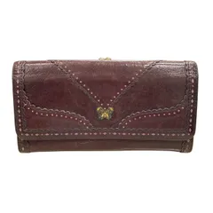 アナスイ Anna Sui がま口 長財布 財布 箱入り ゴールド金具 ウォレット ♯1099010321