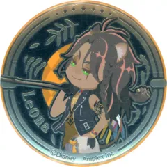 【中古】バッジ・ピンズ レオナ・キングスカラー 「ディズニー ツイステッドワンダーランド レリーフメタル缶バッジコレクション(寮服ver.)」