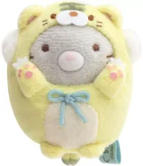 【中古】ぬいぐるみ ねこのきょうだい(グレー/トラ) てのりぬいぐるみ 「すみっコぐらし」