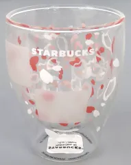 【中古】グラス さくら2017 ダブルウォールグラス 296ml  「スターバックスコーヒー」