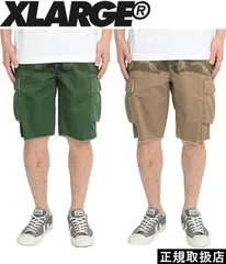 XLARGE エクストララージ HALF WAY CAMO 6POCKET SHORT PANTS 0142713 公式 正規品 新品 送料無料