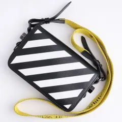 OFF-WHITE Diag Mini Flap Bag ブラックのサムネイル