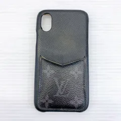 ◆LOUIS VUITTON ルイヴィトン M67428 モノグラムエクリプス バンパー iPhone X / XS 割れ等あり 現状品◆