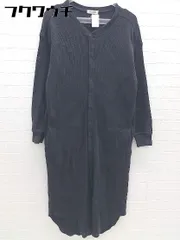 ◇ FORK&SPOON フォーク&スプーン URBAN RESEARCH サーマル 長袖 膝下丈 ワンピース サイズ1 ブラック系 レディース 【中古】 【1102030046009】