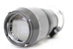 【訳あり品】 ニコン Nikon Nikkor-Q 13.5cm F3.5 Sマウントレンズ 専用フード付き  e362
