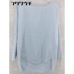 ◇ KBF アーバンリサーチ 長袖 チュニック カットソー サイズONE ブルー レディース 【中古】 【1002801882136】