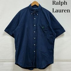 RALPHLAUREN ラルフローレン シャツ、ブラウス 半袖 オールド 90s 90年代 CLASSIC FIT ボタンダウン シャツ コットン 半袖 ポニー刺繍 ポケット