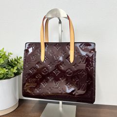 [美品人気] LOUIS VUITTON ルイヴィトン カタリーナBB モノグラム ヴェルニ M90017 ハンドバッグ アマラント 紫色 ミニトート レディース