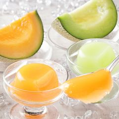 お中元 御中元 夏 ギフト ゼリー 【完熟果肉のような.夕張メロンゼリー.】 食べ比べ 11個セット スイーツ メロン フルーツ 果物 ゼリー 詰め合わせ プレゼント 【jc】 【jc2】