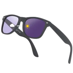 【人気商品】UVカット 運転用 おしゃれ レディース スクエア 偏向グラス サングラス 登山 ウェリントン 釣り用 Polarized メンズ Sunglasses 偏光サングラス for Men [Grnuosch] Women