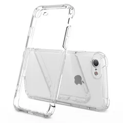 【在庫セール】PinLiSheng カバー カバー (iPhone クリア TPU 柔軟 SE2 薄型 耐衝撃 背面 se iPhone iPhone se se SE3 クリアシリコンケースiphone 高い iphone iPhone8 iphone ip