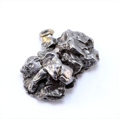 カンポデルシエロ 隕石 12.8g 鉄隕石 原石 ネックレス ペンダント トップ アクセサリー P2562