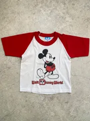 【Size 90】vintage USA製 ミッキー 半袖Tシャツ  ヴィンテージ US古着のサムネイル