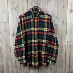 OLD L.L.BEAN 90s エルエルビーン 米国製 ネルシャツ キッズXL