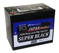 OPTIMAX スーパーブラック SB12-75 ディープサイクル バッテリー