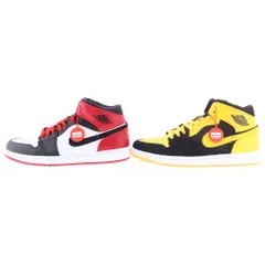 NIKE (ナイキ) 【観賞用 2007年】AIR JORDAN 1 MID Beginning Moments Pack OLD LOVE NEW LOVE エアジョーダンワンミッドカットスニーカー US8/26cm 316132ー991