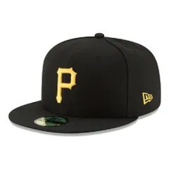 ニューエラ 59FIFTY MLBオンフィールド ピッツバーグ・パイレーツ ゲーム ブラック 1個 New Era ACPERF PITPIR GM 23J PITTSBURGH PIRATES
