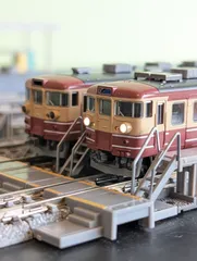 本日限定値下げ！TOMIX HG 455系7両 動力ライト確認済 再生産】(N) 98714 JR 117-7000系電車（WEST EXPRESS 銀河