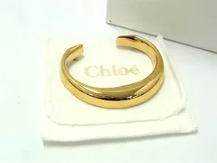 ■新品■未使用■ Chloe クロエ Cモチーフ バッグチャーム アクセサリー レディース メンズ ゴールド系 BM6929のサムネイル