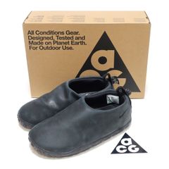 メンズサイズ☆NIKE ACG MOC PREMIUM PRM BLACK/BLACK-BLACK-BLACK ( ナイキ エーシージー モック プレミアム ブラック 黒 レザー 2023年復刻版 )