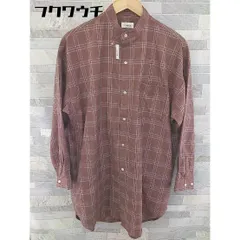 ◇ ◎ JUNRed ジュンレッド チェック 長袖 オーバーサイズ シャツ サイズM ワインレッド系 メンズ 【中古】 【1103100016526】のサムネイル