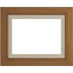 装飾的な木製油彩額縁　F15 額縁 油彩額縁 9631 F15 号(652×530) （アクリル仕様・木製