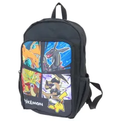 ポケットモンスター デイパック 11Lリュック クロ ポケモン集合 ポケモン マルヨシ 子供用かばん キャラクター グッズ 