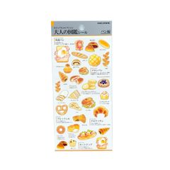 カミオジャパン シール 大人の図鑑シール パン 746651 