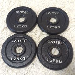 ラバー プレート 5kg(4枚) IROTEC (アイロテック)