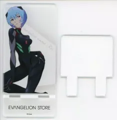 【中古】スマホ・モバイルスタンド(アクリル) 綾波レイ アクリルスマホスタンド 「エヴァンゲリオン EVASTORE TOKYO-01」 8周年記念
