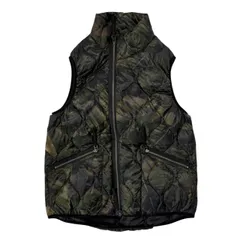 S'YTE×TAION サイト タイオン DAHLIA CAMOUFLAGE QUILTED DOWN VEST 迷彩柄ダウンベスト UB-V02-921 14234