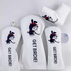新品【4点セット】ゴルフクラブヘッドカバーセット 組み合自由！