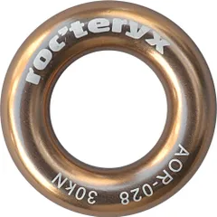 ロックテリクス roc'teryx アウトドア 登山 クライミング カラビナ ラッぺリング  30 キロニュートン   RTAOR028 AMB アンバー