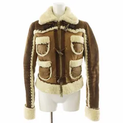 ディースクエアード DSQUARED2 ムートンジャケット スエード アウター 42 茶 ブラウン 72PK012 /AN31のサムネイル
