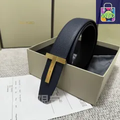 【今日特価】Tom Ford トムフォード ダブルフェイス 1st Layer Leather Belt-1