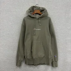 Champion(チャンピオン) リバースウィーブ センターロゴ 刺繍ロゴ フード付きTシャツ 100 C02184