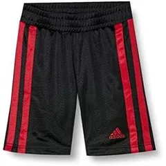 アディダス(adidas) ハーフパンツ キッズ ヤング クリエイターズ レジェンド バスケットボールショーツ 24658 ブラック/スカーレット(HF5890) J150cm