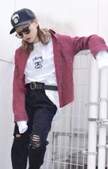 土屋アンナ 着 アンチクラス セットアップ シャツ ロイヤルプッシー 